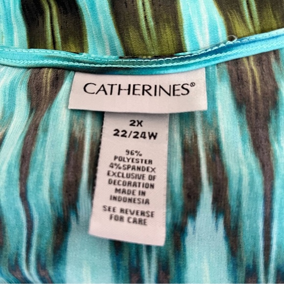 Catherine’s Multicolor Print Beaded Sleeveless Maxi Dress - Picture 10 of 15